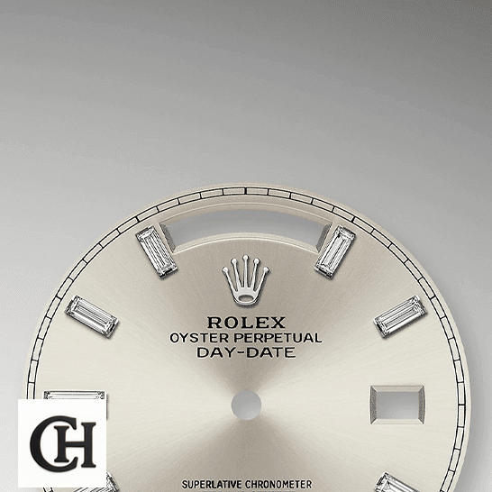 Rolex Day-Date 228349RBR Rolex Diamonds Sundust Diamond Dial