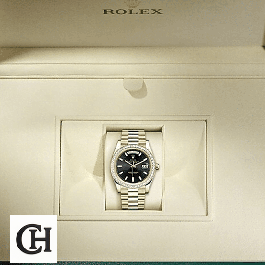 Rolex Day-Date 228398TBR Rolex Day-Date 40 228238-0007 in the Rolex Box