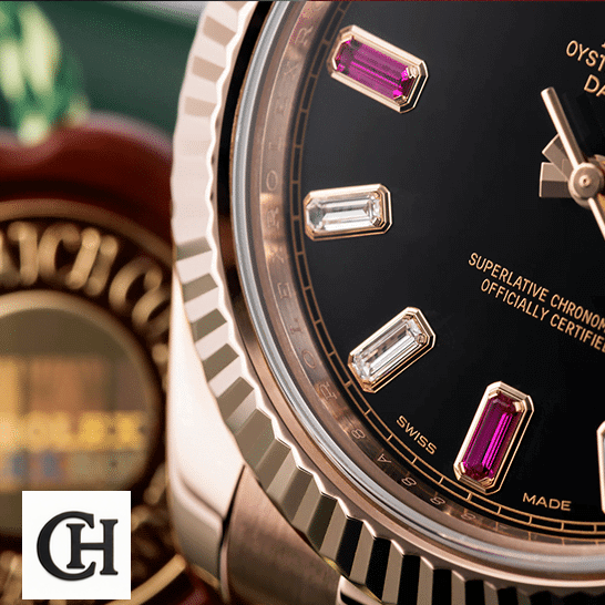Rolex Day-Date II 218235 Rolex Day-Date II 218235 Gem-Set Indices
