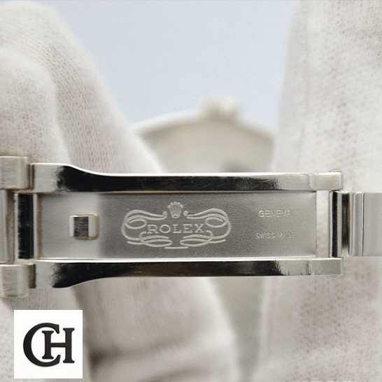 Rolex Day-Date 228206 Rolex Day-Date II Stainless Steel 218206 Open Clasp