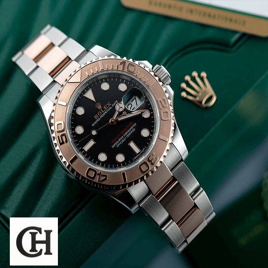 Rolex Yacht-Master 116621-0002 Collector’s rolex yacht master 116621 rose gold automatic brown dial black unitedluxurynet 1 Rolex Yacht Master 116621 Black Dial Oyster on the rolex box
