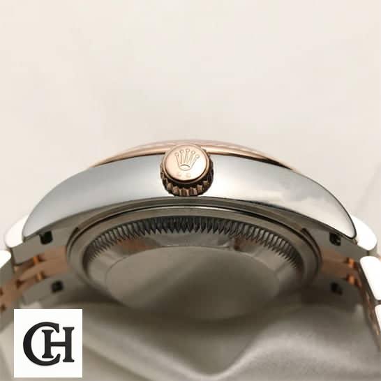 Rolex Everose 279171 Crown and push button