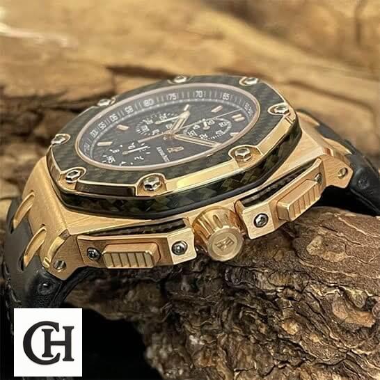 Audemars Piguet Royal Oak Offshore 26030IO.OO.D001IN.01 Ap montoya gold case push button
