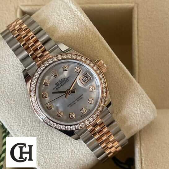 Rolex Datejust 126233 Two-Tone Handcrafted asdx 3 Rolex Datejust 126233 Gem-Set Bezel in the Rolex Box