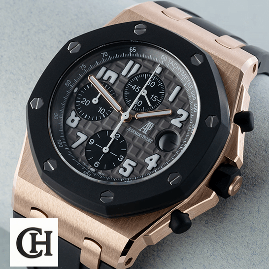 AP Royal Oak Offshore 25940OK.OO.D002CA.01 United Luxury Shop audemars piguet royal oak o ffshore 25940OK.OO.D002CA.01 42mm Audemars Piguet Royal Oak Siyah Kadran 25940OK.OO_.D002CA.01 Replika beyaz arka plan