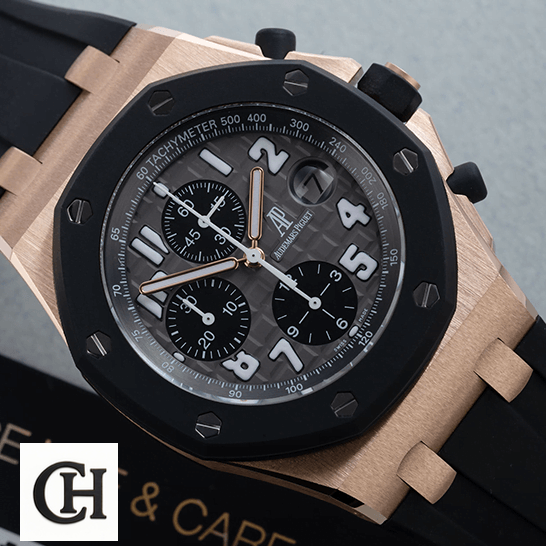 AP Royal Oak Offshore 25940OK.OO.D002CA.01 United Luxury Shop audemars piguet royal oak o ffshore 25940OK.OO.D002CA.01 Audemars Piguet 25940OK.OO_.D002CA.01 Royal Oak Siyah Çerçeve Replika