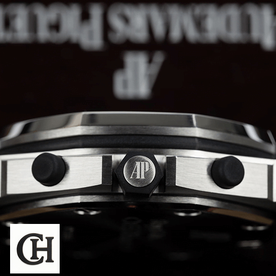 Audemars Piguet Royal Oak Offshore 26170ST.OO.D091CR.01 Audemars Piguet Royal Oak Steel Case crown / push button