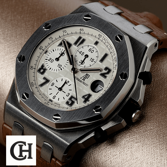 Audemars Piguet Royal Oak Offshore 26170ST.OO.D091CR.01 Audemars Piguet Steel Case 26170ST.OO_.D091CR.01 crown / push button