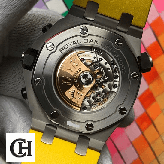 Audemars Piguet Royal Oak Offshore Diver 26703ST.OO.A051CA.01 First-Class audemars piguet royal oak offshore back Audemars Piguet Royal Oak Stainless Steel Case upside case view
