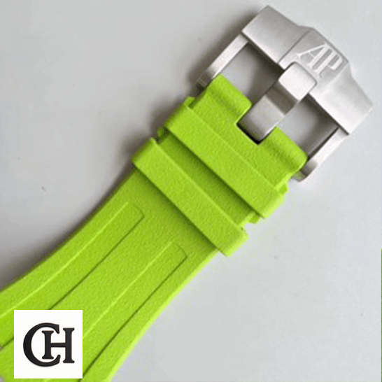 Audemars Piguet Royal Oak Offshore 26703ST.OO.A051CA.01 Collector’s audemars piguet royal oak offshore man dial Audemars Piguet Royal Oak Green Rubber Bracelet stainless steel clasp