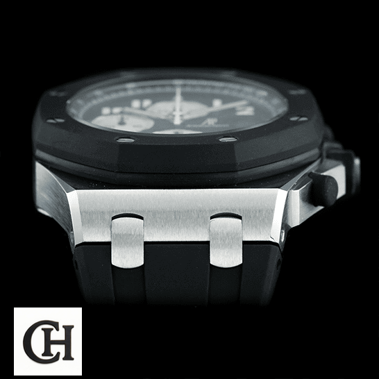 Audemars Piguet Royal Oak Offshore 25940SK.OO.D002CA.03 Master audemarspiguet royaloakoffshore 25940SK.OO.D002CA.03 bezel Audemars Piguet Black Bezel 25940SK.OO_.D002CA.03 black background