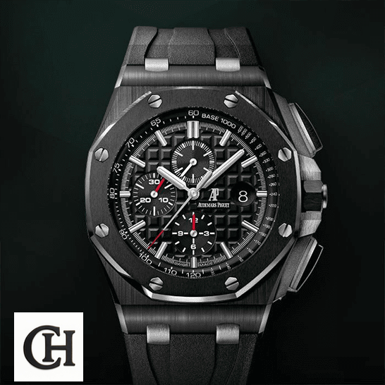 Audemars Piguet 26402CE.OO_.A002CA.01 Black Dial black background