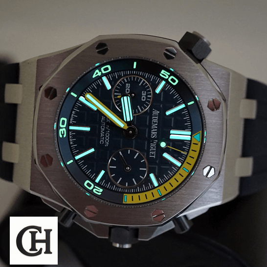 Audemars Piguet Royal Oak Offshore 26703ST.OO.A027CA.01 "Diver Chronograph" audemarspiguet royaloakoffshore 26703ST.OO.A027CA.01 rightside audemarspiguet-royaloakoffshore-26703ST.OO_.A027CA.01-rightside