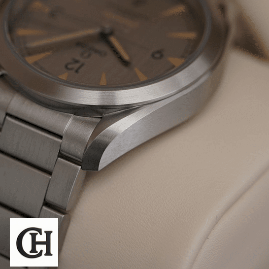 Omega Railmaster Gray Dial in the box