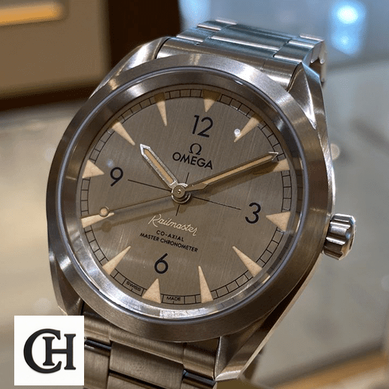 Omega Railmaster Steel Dial 220.10.40.20.06.001