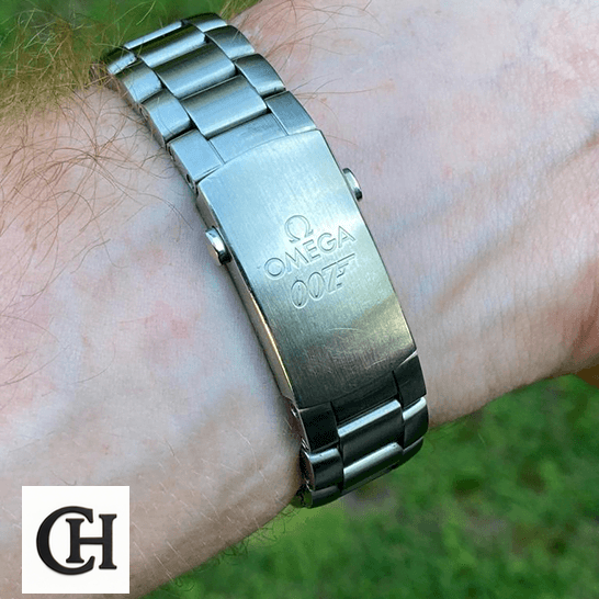 Omega Seamaster Planet Ocean 232.30.42.21.01.004 "James Bond" Authentic omega seamaster planet ocean 232.30.42.21.01.004 clasp Omega Seamaster Planet Ocean 007 232.30.42.21.01.004 Stainless Steel Bracelet