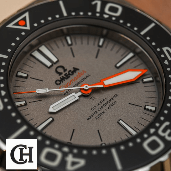 Omega Seamaster Ploprof Titanium 227.90.55.21.99.001 omega seamaster ploprof 227.90.55.21.99.001 grey Omega Seamaster 224.32.55.21.01.001 Grey Dial orange shearwater