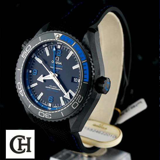 Omega Seamaster Planet Ocean Blue Ceramic Ref. 232.30.42.21.03.001 Ultra omega seamaster planet ocean ceramic 215 92 46 22 01 002 black dial right side omega_seamaster_planet_ocean_ceramic_215_92_46_22_01_002_black_dial_right_side