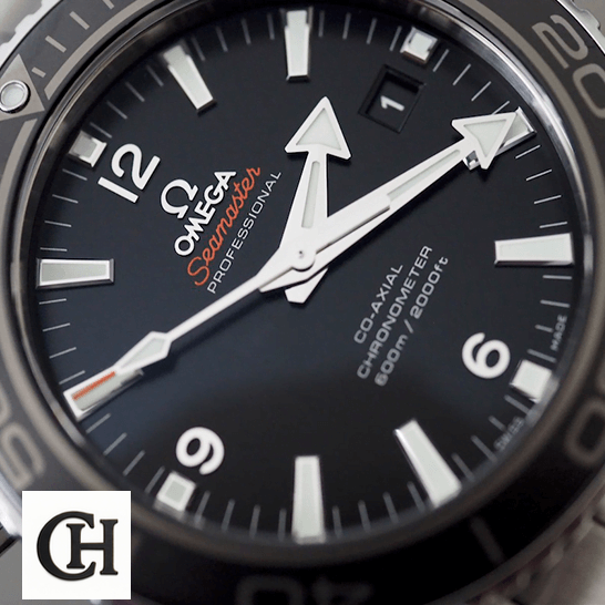 Omega Seamaster Planet Ocean 232.30.42.21.01.001 Black Dial Super Accurate omega seamaster planet ocean steel 232 30 42 21 01 001 black dial close Omega Seamaster Planet Ocean Black Dial close analog view