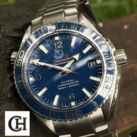 Omega Seamaster Planet Ocean 232.90.42.21.03.001 Blue Dial Near Original omega seamaster planet ocean steel 232 90 42 21 03 001 blue dial front Omega Seamaster 232_90_42_21_03_001 Planet Ocean Steel Blue Dial