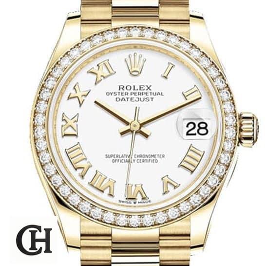 Rolex Datejust Diamond Bezel