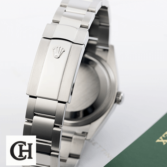 Rolex Datejust 115200-0004 Supreme rolex datejust 115200 0004 steel automatic silver dial oysterr back Rolex Datejust 115200-0004 Steel Silver stainless steel clasp