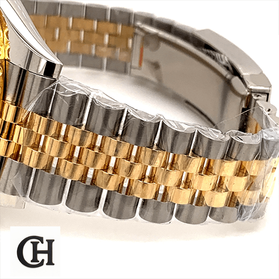 Rolex Datejust 126333 Mother Of Pearl Diamond Dial Ultra Fine Rolex 126333 Stainless Steel Jubilee Bracelet white background