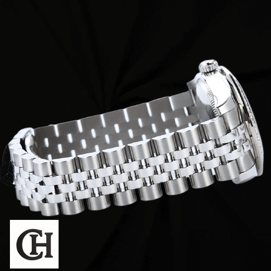 Rolex Datejust 178384 White Gold side view