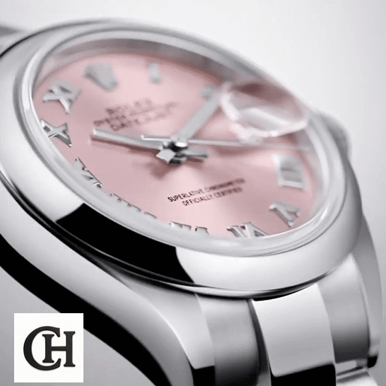 Rolex Datejust 279160 Pink Roman Dial Near Original Rolex Lady-Datejust 279160-0013 S.Steel Case Pink Romen Numerial
