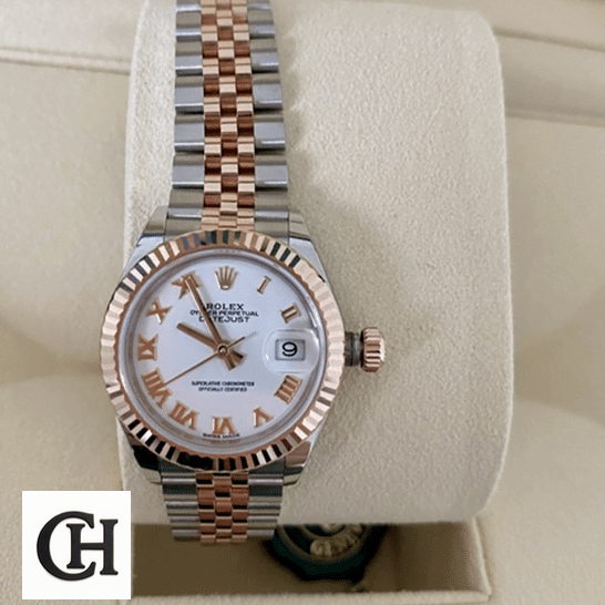Rolex Datejust 279171 White Dial Romen Numerials