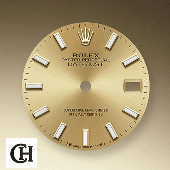 Rolex Datejust Oyster Perpetual Gold Dial