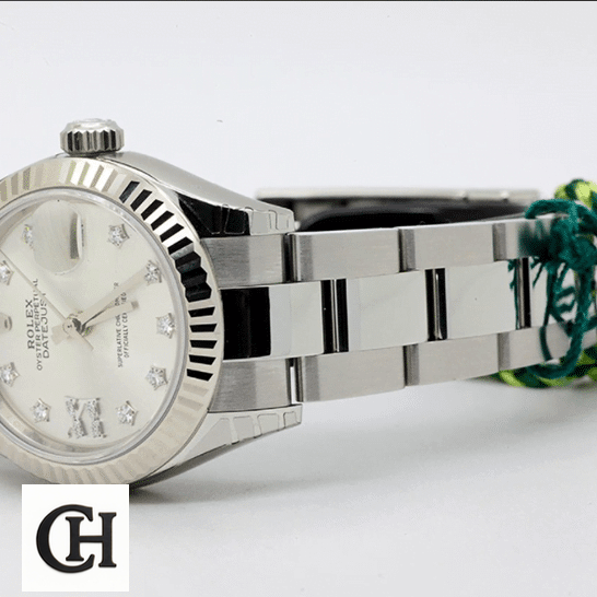 Rolex Lady-Datejust 279174 Silver Dial Jubilee Premium Rolex Lady-Datejust 279174-0021 Fluted Bezel Oyster