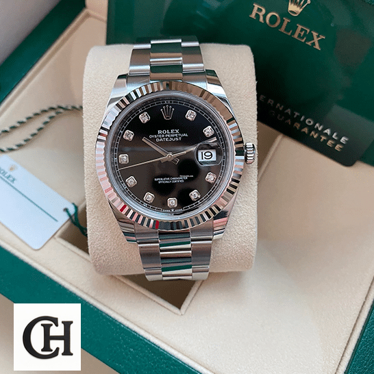 Rolex Lady-Datejust 279174 White Gold Fluted Bezel Precision Rolex Datejust 279174 White Gold in the box with a quarantine card