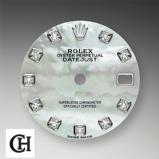 Rolex Lady-Datejust 279384 Mother of Pearl Diamond Top Grade Rolex Datejust 279384RBR Mother Pearl Diamond Dial