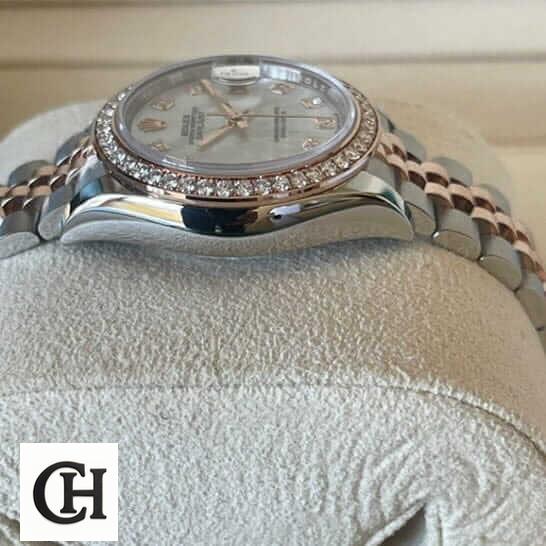 Rolex Datejust 126233 Two-Tone Handcrafted sa 2 Rolex Datejust 126233 Stainless Steel Case Gem-Set Bezel
