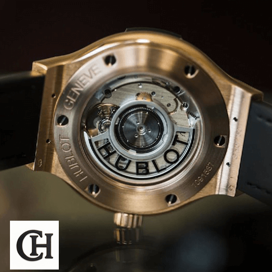 Hublot Geneve 511.OX_.1181.LR Classic Fusion Gold Case upside view