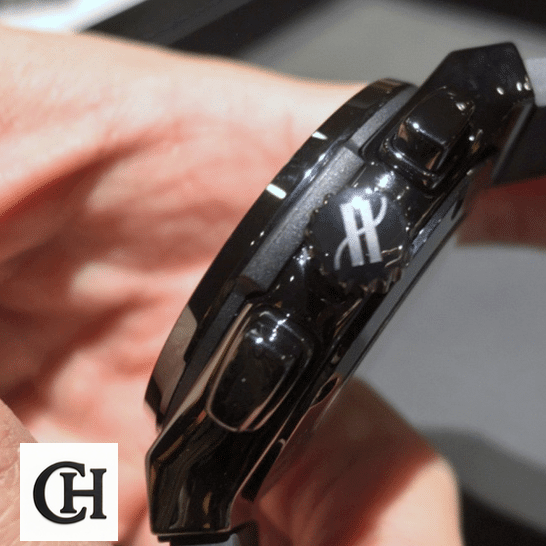 Hublot Big Bang Unico "Black Magic" Skeleton 525.CM.0170.RX First-Class Hublot Big Bang 525.CM_.0170.RX Steel Case side view