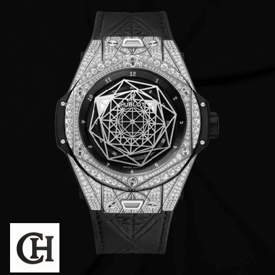 Hublot Big Bang Titanium 415_NX_1112_VR_1704_MXM17 black background