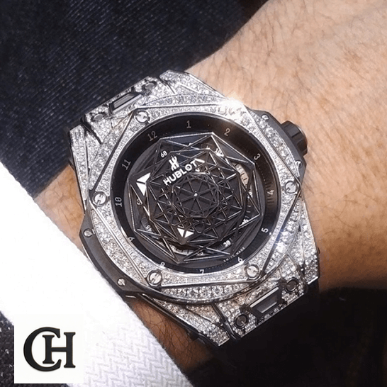 Hublot Big Bang Diamond Bezel Titanium 415_NX_1112_VR_1704_MXM17