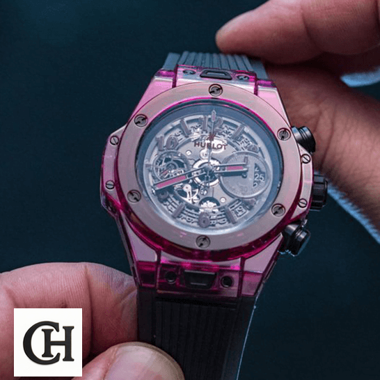 Hublot Big Bang 411.JR_.4901.RT Red Univo Sapphire on the hand