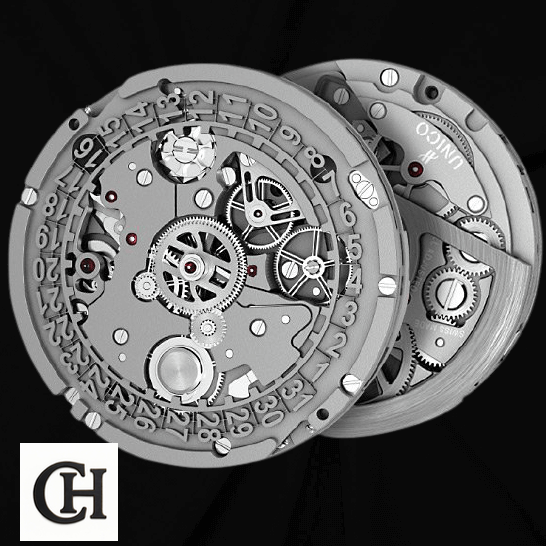 Hublot Big Bang Unico Sapphire Diamond 411.JX.4802.RT.1904 hublot big bang unico sapphire baguettes 411 JX 4802 RT 1904 mecha Hublot Big Bang Unico 411_JX_4802_RT_1904 black background