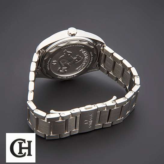 Omega Seamaster 220.10.40.20.03.001 Steel grey background