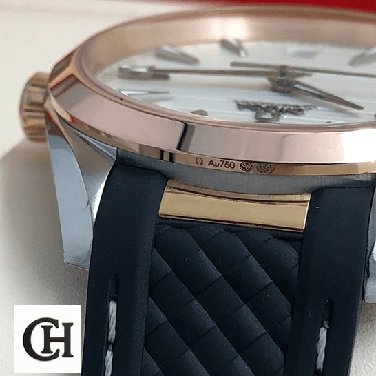 Omega Seamaster Aqua Terra 220.22.41.21.02.001 Supreme omega seamaster 220.22.41.21.02.001 sedna Omega Seamaster White Dial rubber black bracelet