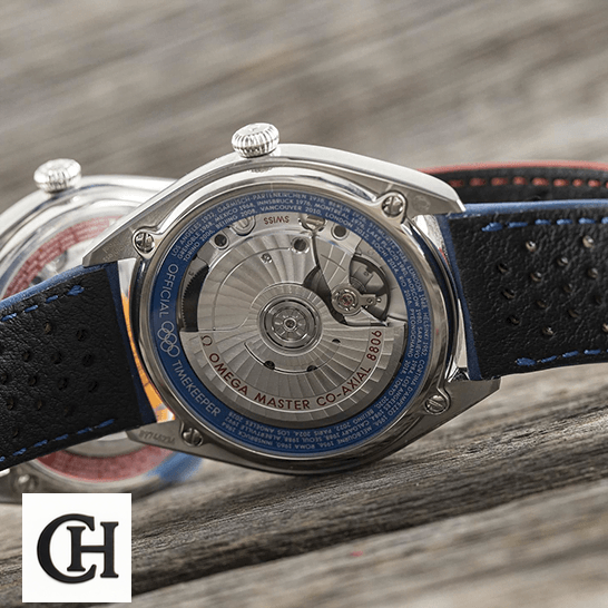 Omega Seamaster Steel Case Mechanism black bracelet