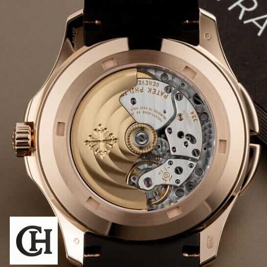 Patek Philippe Travel Time Gold Case upside view