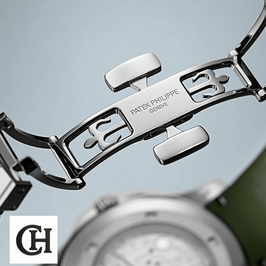 Patek Philippe Aquanaut 5168G "Jumbo" White Gold patek philippe aquanaut back patek_philippe_aquanaut_back