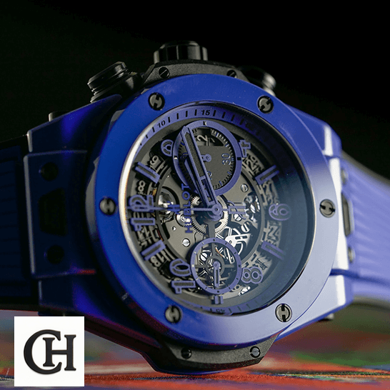 Hublot Big Bang Unico Hublot Big Bang Unico Blue Magic 411.ESU side view