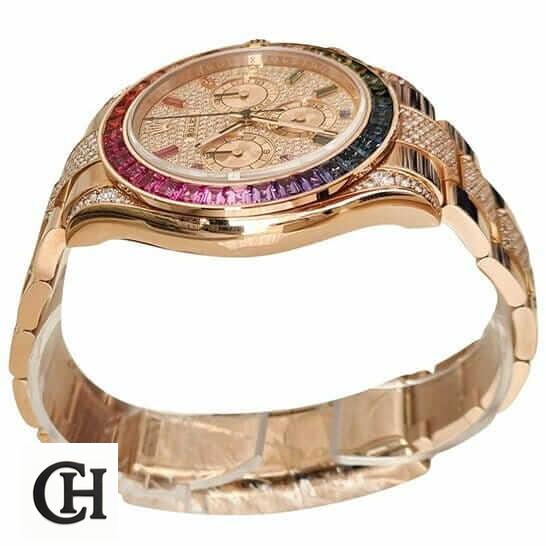 Rolex Daytona Rolex Daytona Rainbow Diamond Bezel