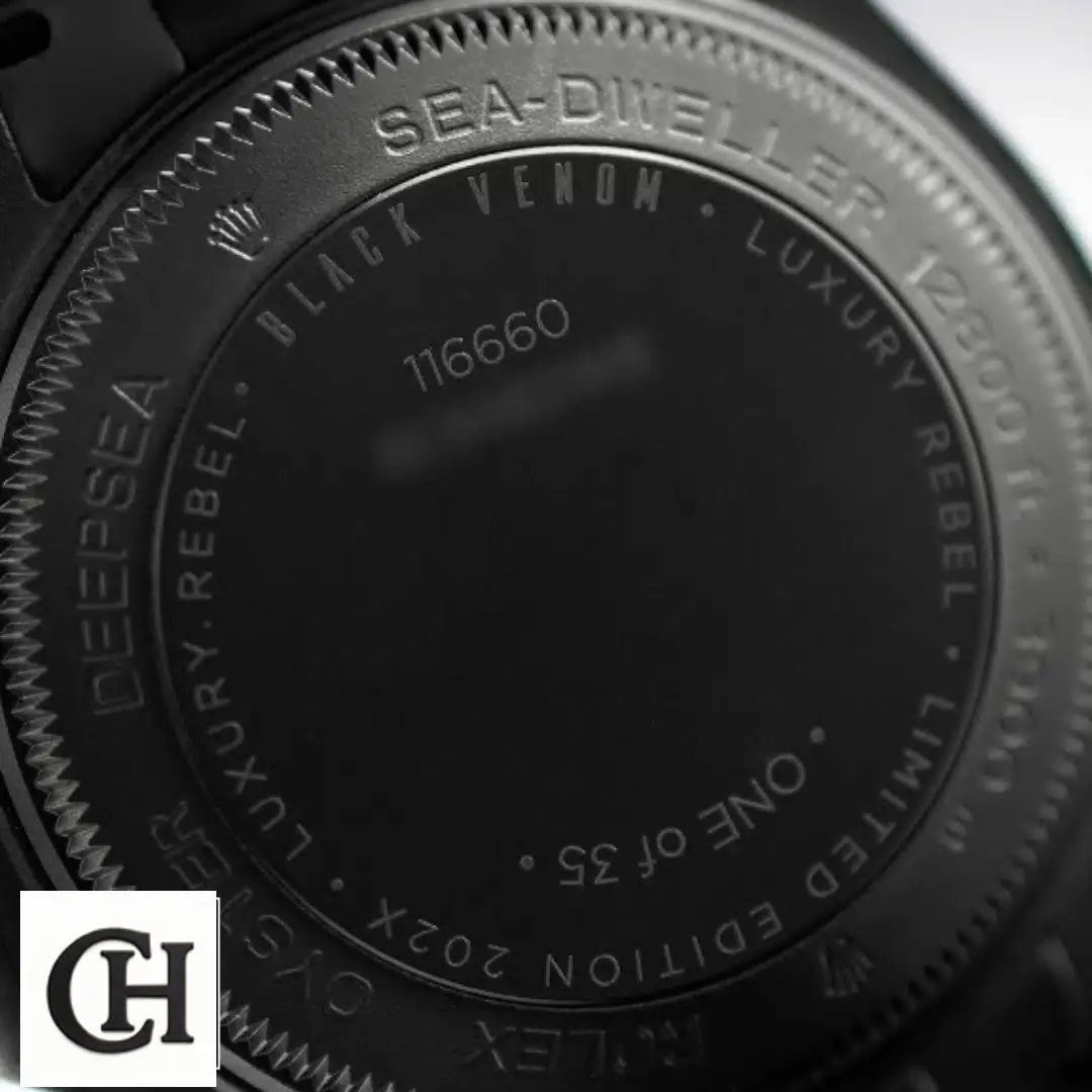 Rolex Deepsea Sea-Dweller "Black PVD D-Blue" 116660 Edition Yeni Proje 3 21 Rolex Deepsea Sea-Dweller Black Venom 116660 Black Case