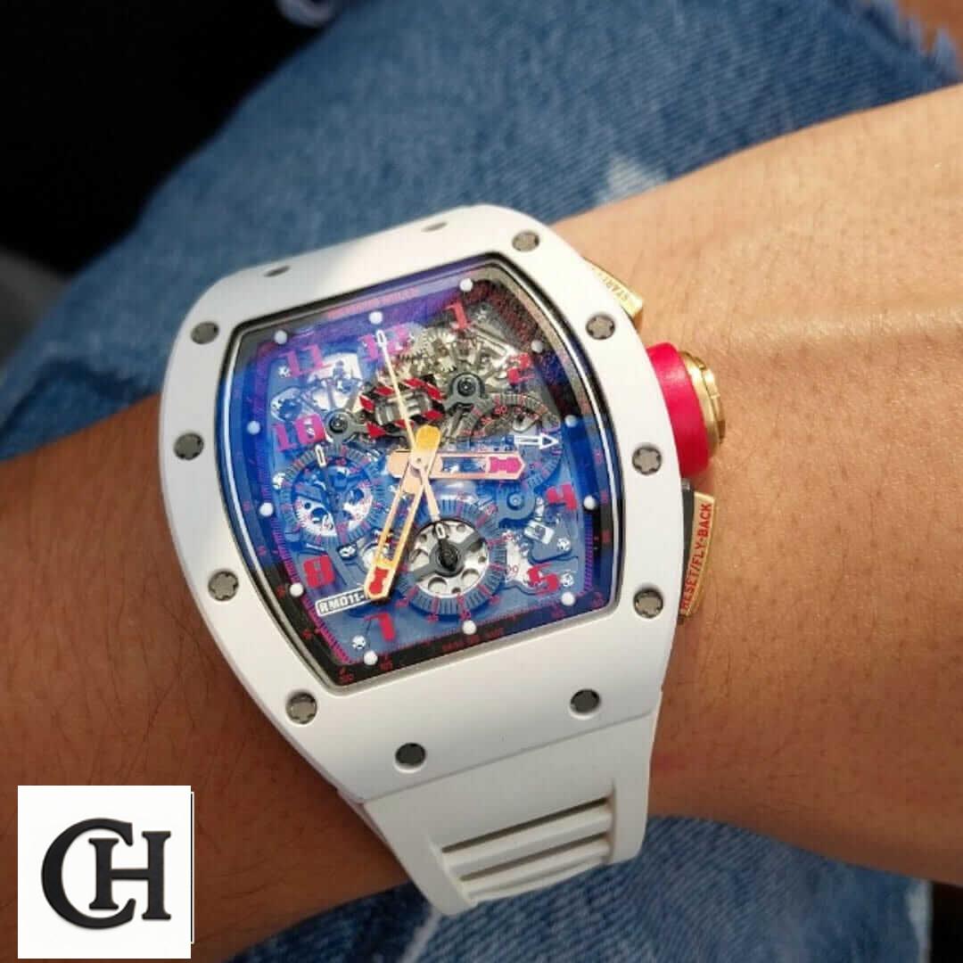 Richard Mille RM 011 White Demon Chronograph Ultimate Yeni Proje 4 9